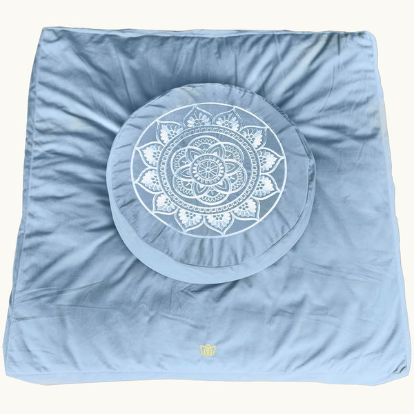 Meditation Cushion & Mat Set