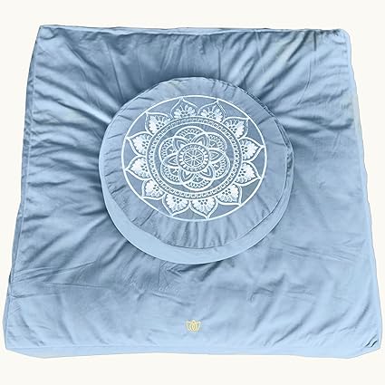 Meditation Cushion & Mat Set