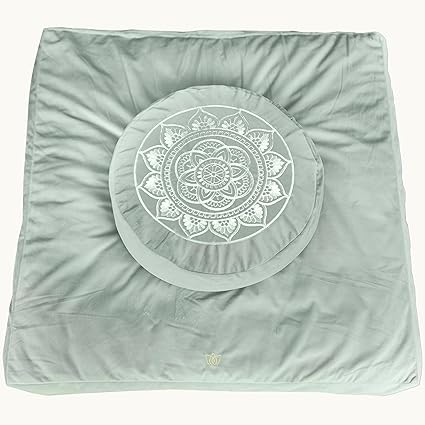 Meditation Cushion & Mat Set