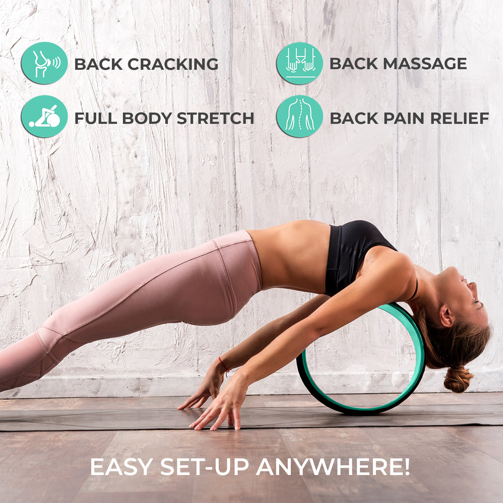Premium Yoga Wheel for Backbend and Stretching